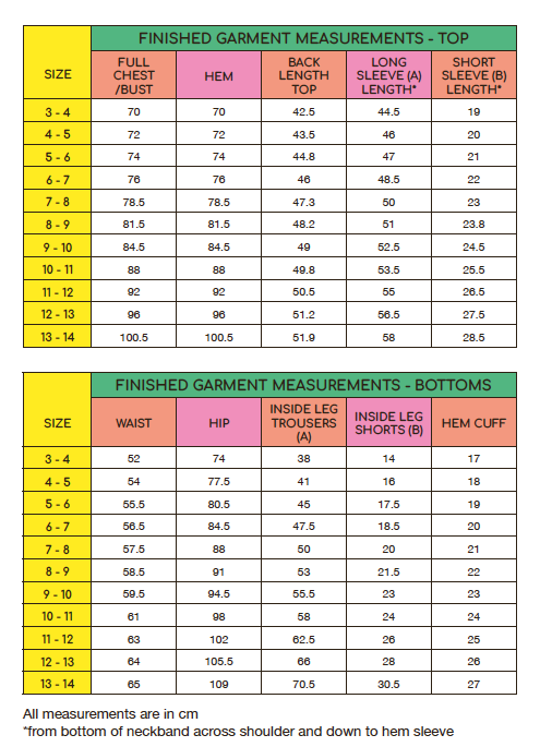 Cadal Pyjamas pattern PDF