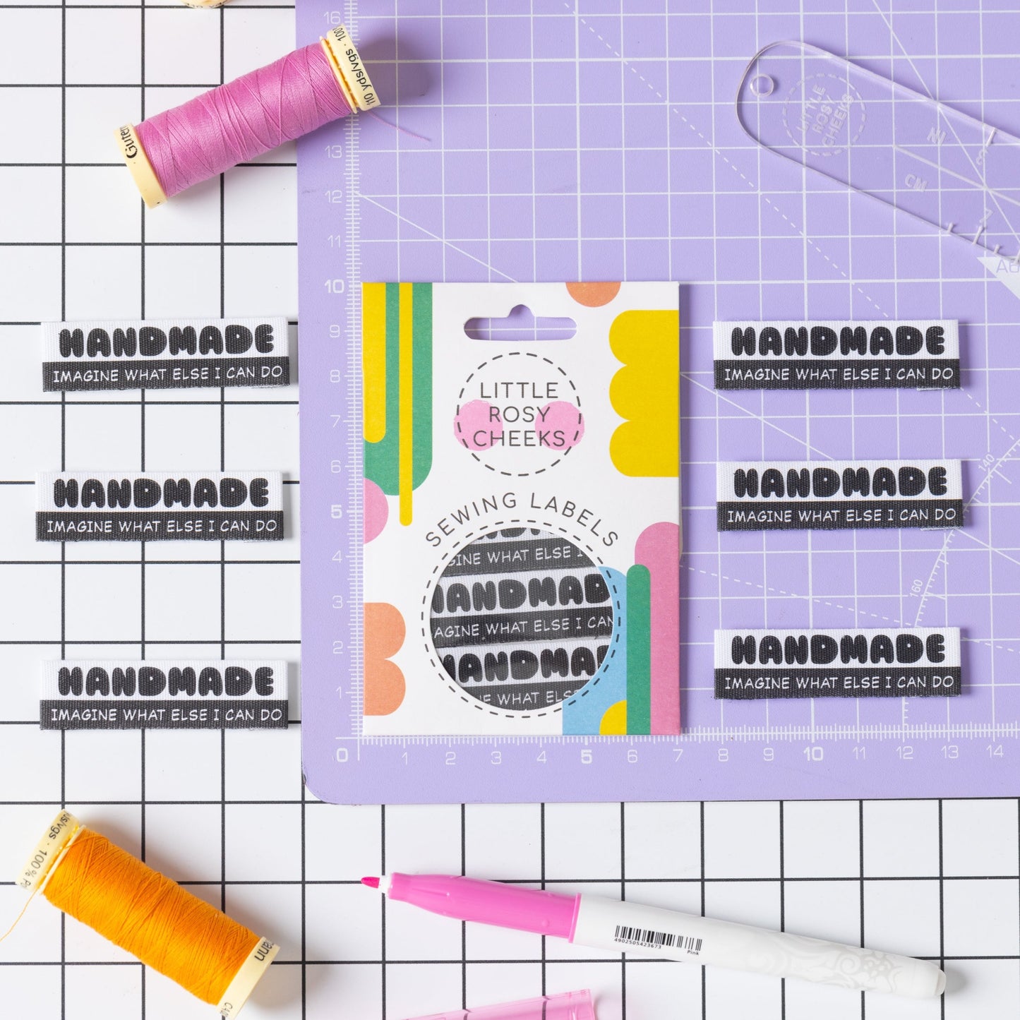 HANDMADE - IMAGINE WHAT ELSE I CAN DO - COTTON