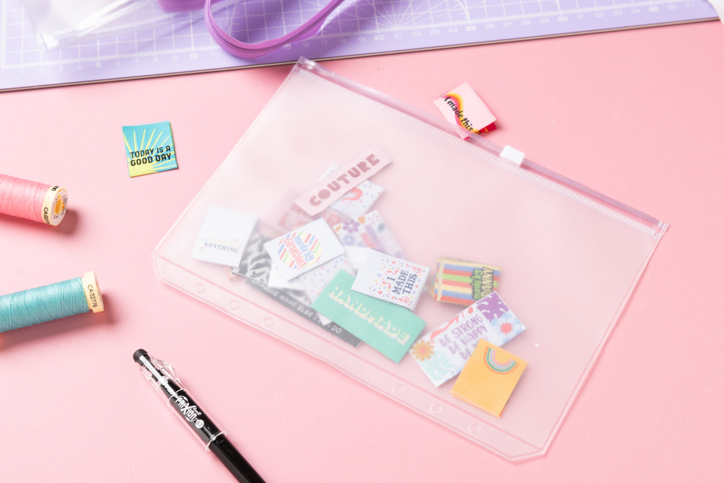 LABEL STASH SHEETS - ZIP LOCK