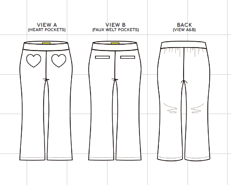 HOPPER Trouser pattern