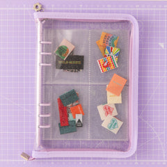 LABEL STASH FOLDER - PURPLE