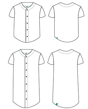 ACE Baseball Shirt pattern PDF