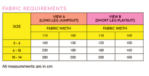 FOLLY Jumpsuit pattern