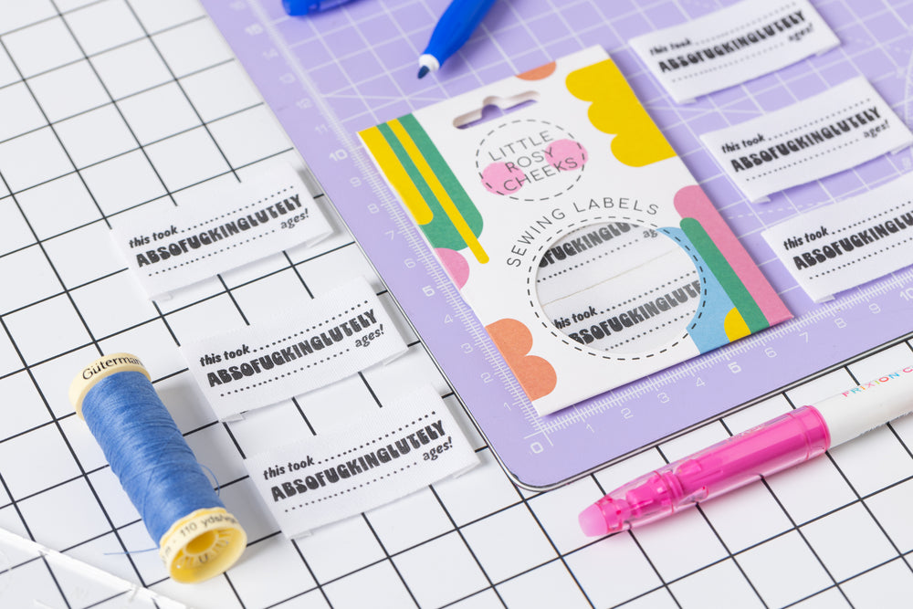 ABSOFUCKING LUTELY AGES - Sewing Labels Tags