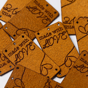 MADE WITH LOVE VEGAN SUEDE