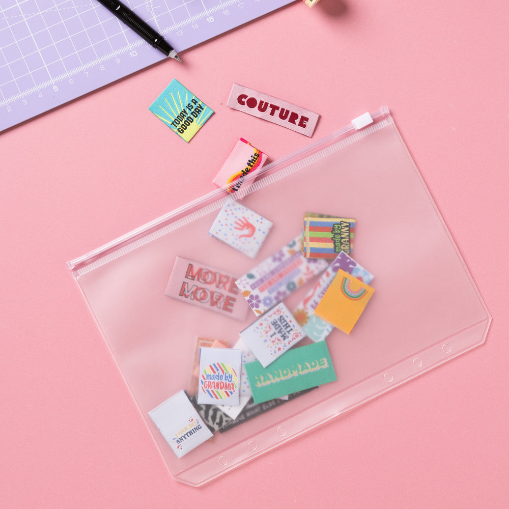 LABEL STASH SHEETS - ZIP LOCK