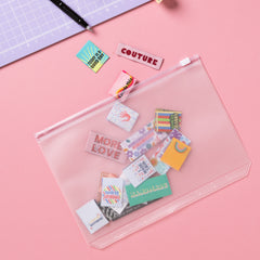 LABEL STASH SHEETS - ZIP LOCK
