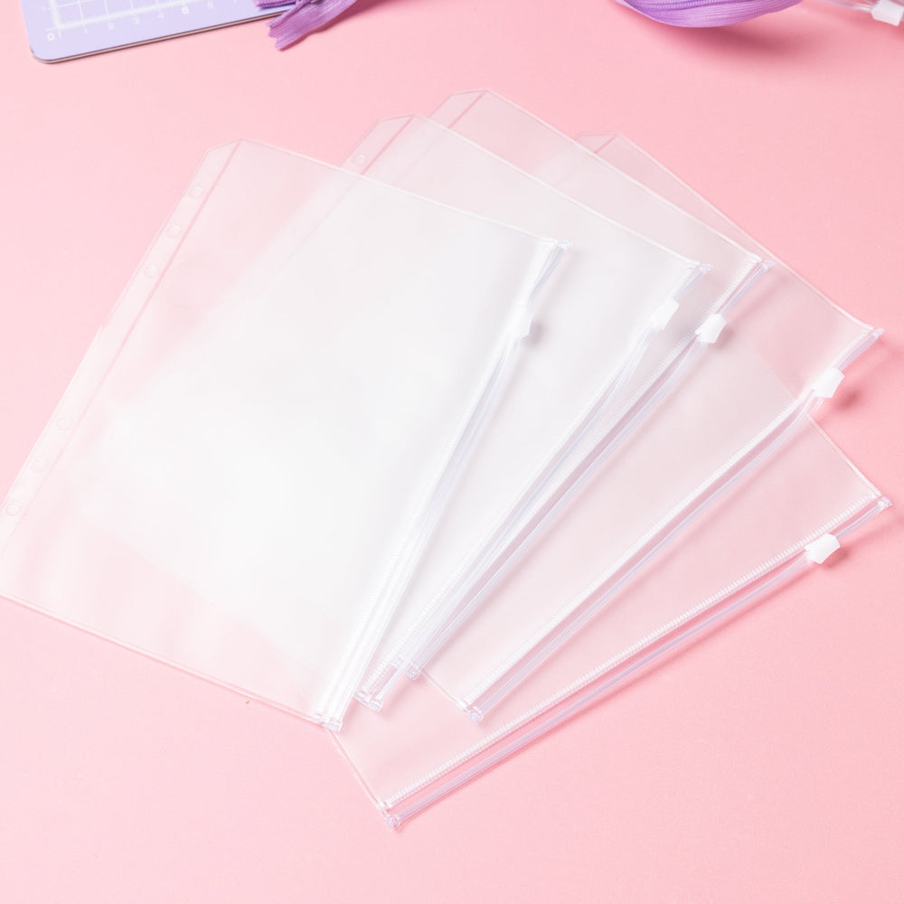 LABEL STASH SHEETS - ZIP LOCK - Sewing Label Storage