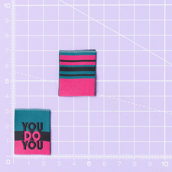 YOU DO YOU 2.0 Pack of 6 sewing labels