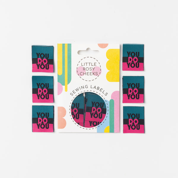 YOU DO YOU 2.0 Pack of 6 sewing labels