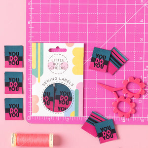 YOU DO YOU 2.0 Pack of 6 sewing labels