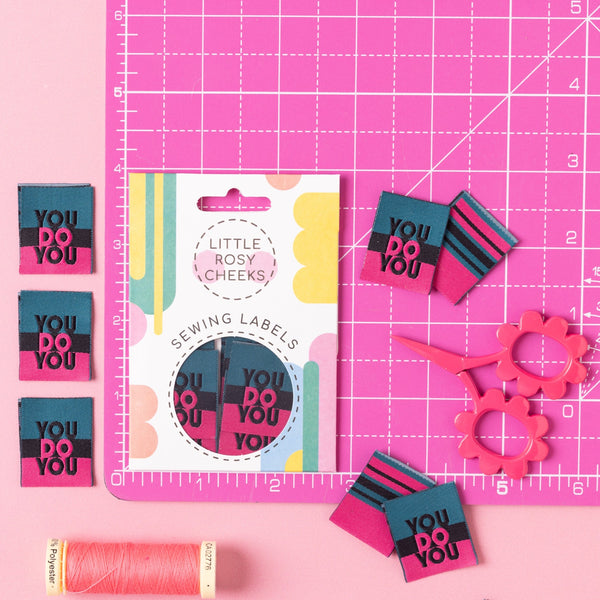 YOU DO YOU 2.0 Pack of 6 sewing labels