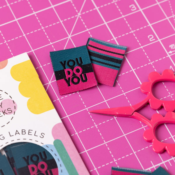 YOU DO YOU 2.0 Pack of 6 sewing labels