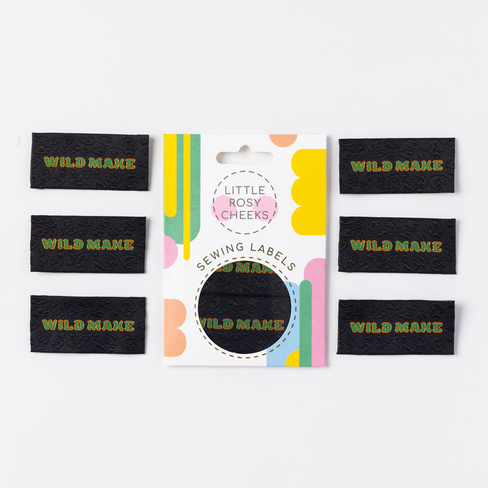 WILD MAKE - Sewing Labels Tags