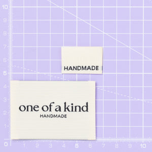 ONE OF A KIND / HANDMADE JEANS LABEL SET