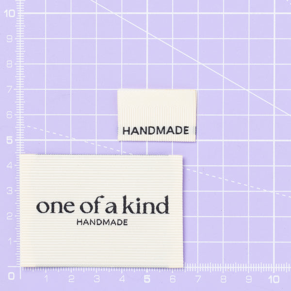 ONE OF A KIND / HANDMADE JEANS LABEL SET