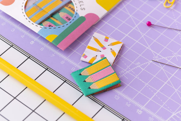 WRITE YOUR OWN DESTINY Pack of 7 woven labels