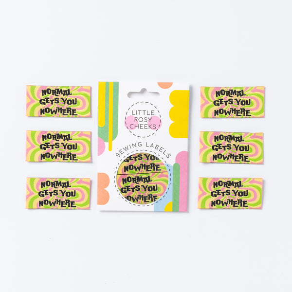 NORMAL GETS YOU NOWHERE