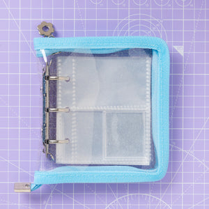 MINI LABEL STASH FOLDER - BLUE