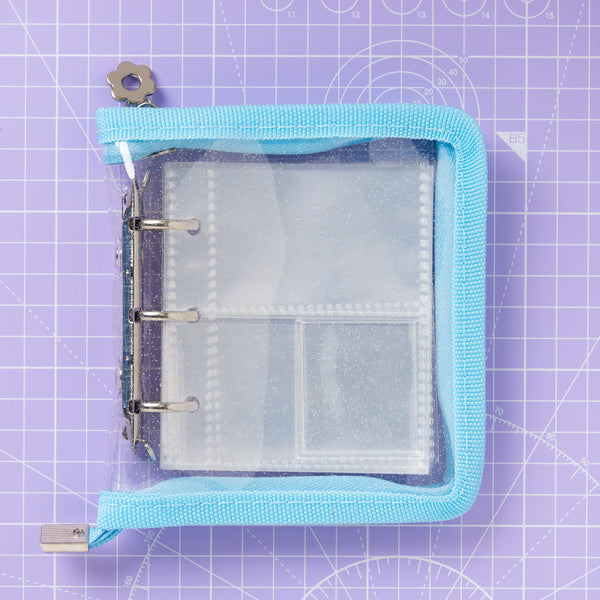 MINI LABEL STASH FOLDER - BLUE