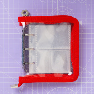 MINI LABEL STASH FOLDER - BERRY