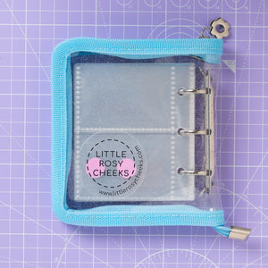 MINI LABEL STASH FOLDER - BLUE