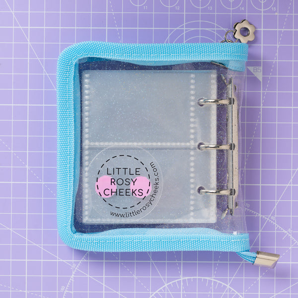 MINI LABEL STASH FOLDER - BLUE