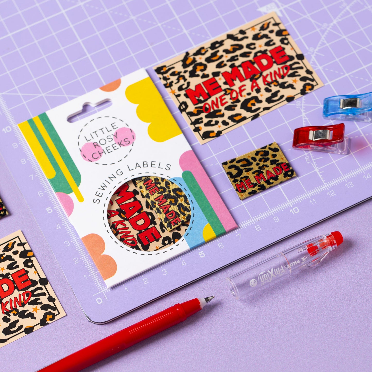 LEOPARD LABEL & PATCH PACK