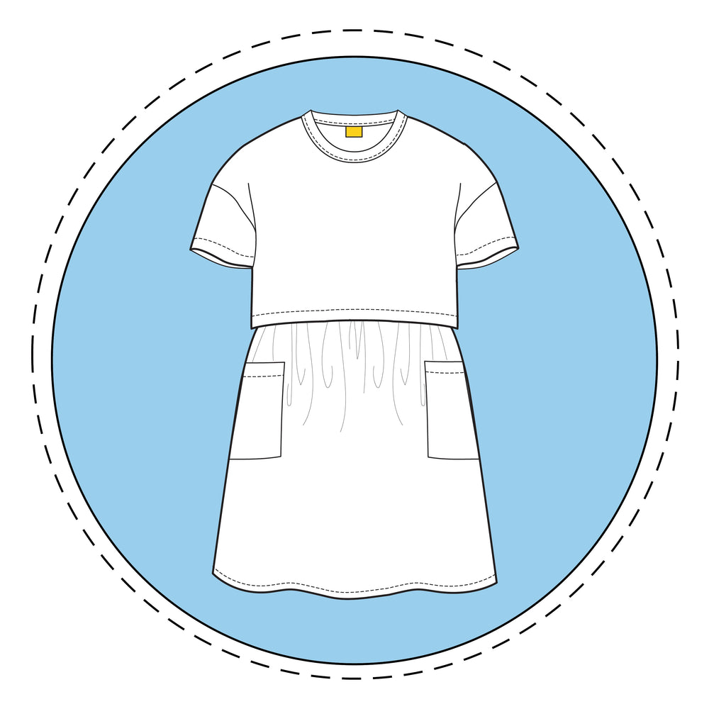 MIZZLE Dress pattern - Children's Sewing Pattern