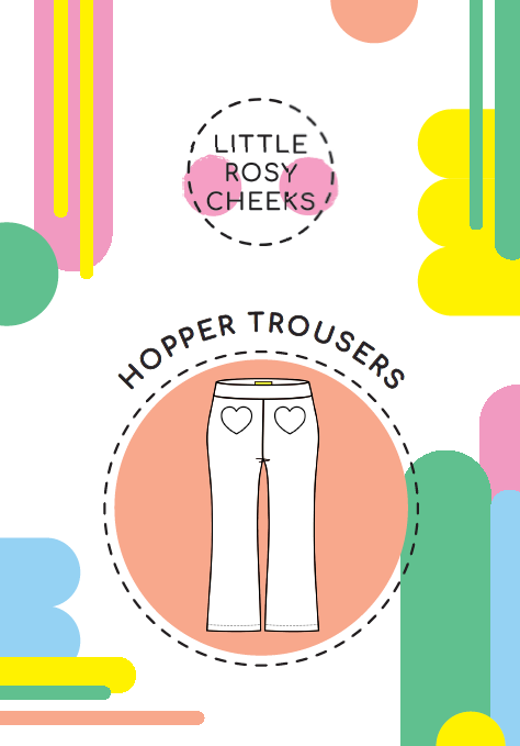 HOPPER Trouser pattern x 5