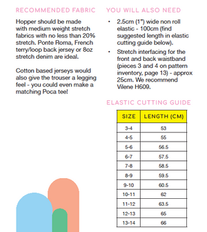 HOPPER Trouser pattern