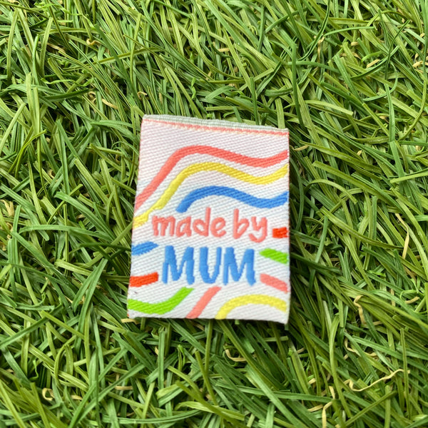 MADE BY MUM Pack of 6 sewing labels