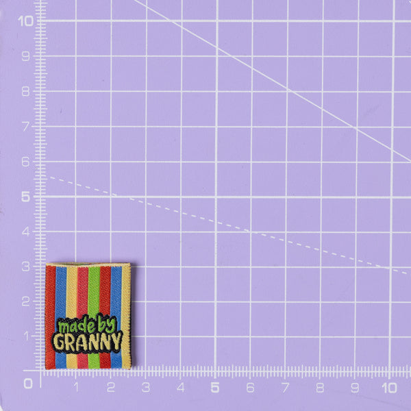 MADE BY GRANNY Pack of 6 sewing labels