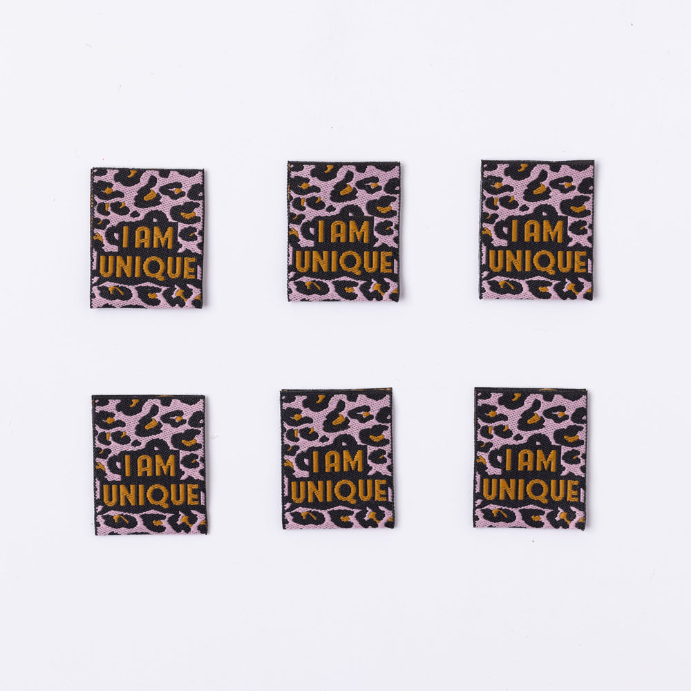 I AM UNIQUE 2.0 - Sewing Labels Tags