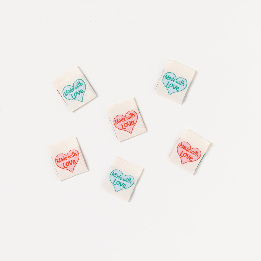 MADE WITH LOVE - Sewing Labels Tags