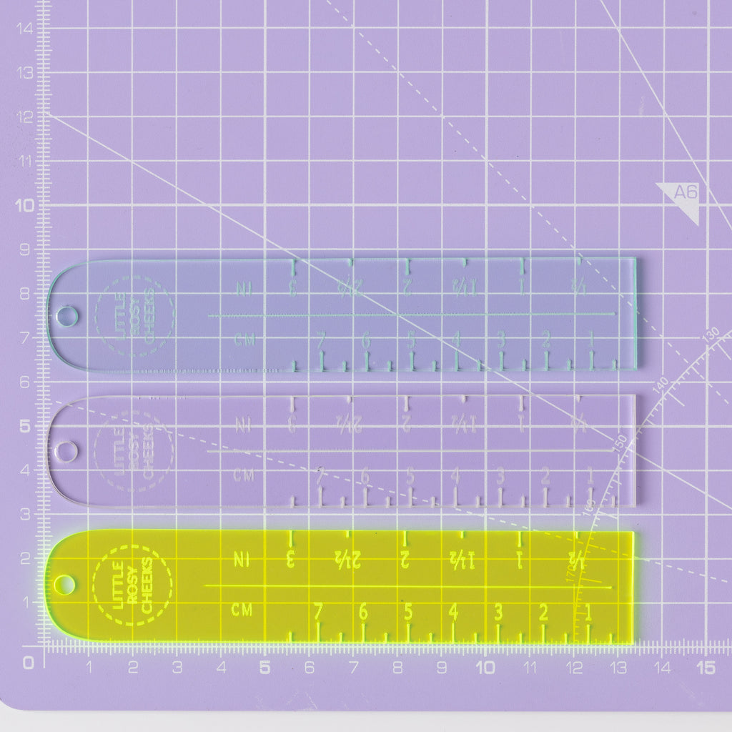 Label Placement Ruler – Little Rosy Cheeks UK