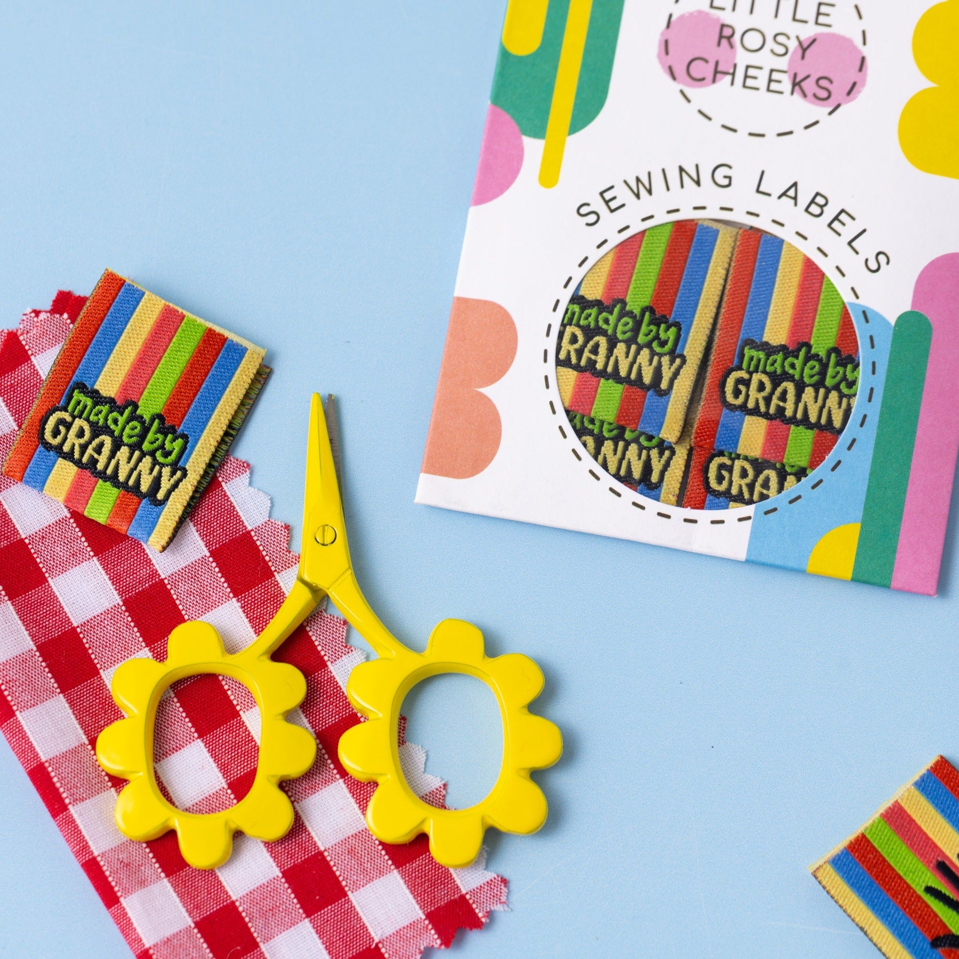 MADE BY GRANNY Pack of 6 sewing labels