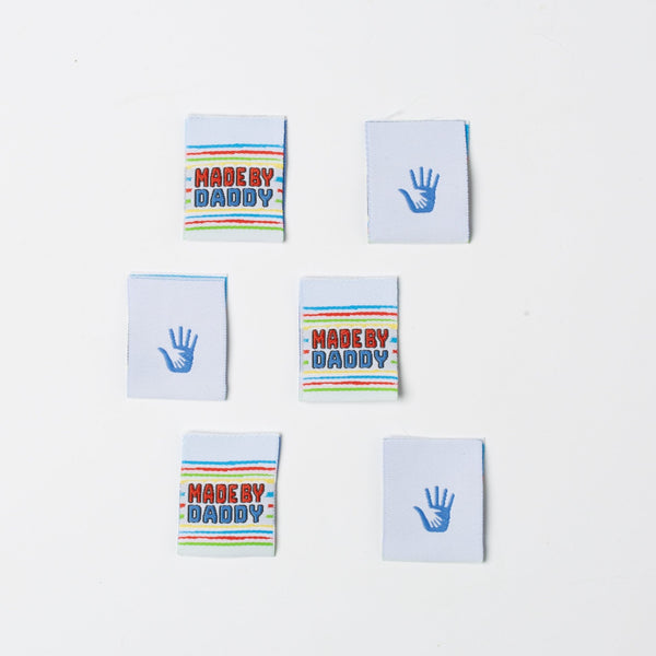 MADE BY DADDY Pack of 6 sewing labels