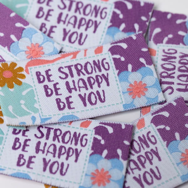 BE YOU Pack of 6 sewing labels
