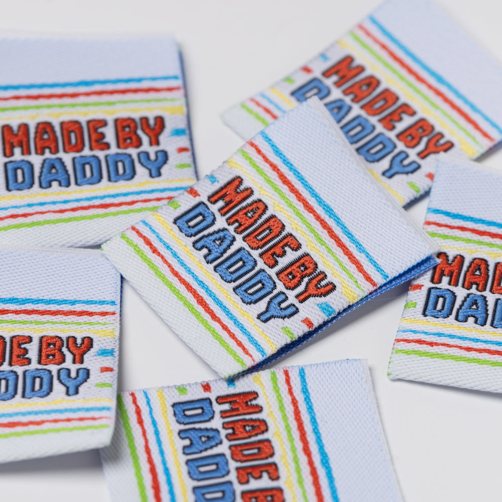 MADE BY DADDY - Sewing Labels Tags