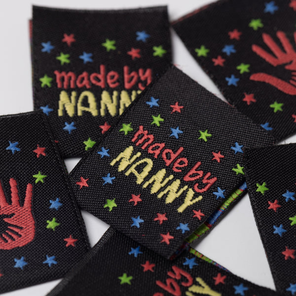 MADE BY NANNY Pack of 6 sewing labels